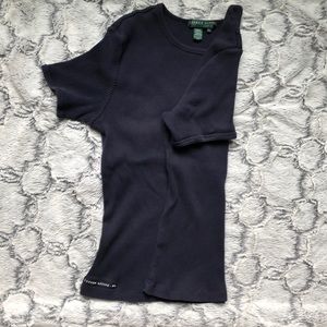 Cap sleeve Ralph Lauren shirt
